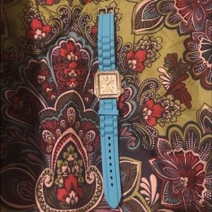 Bright blue Watch